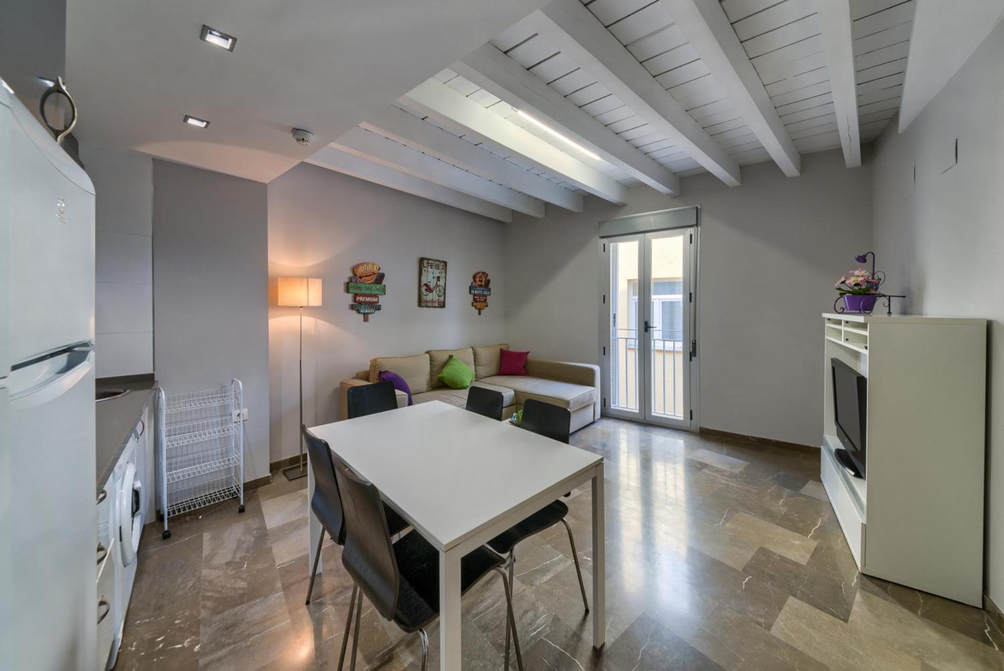 Apartamento En Casco Historico Con Terraza Comunitaria Y Parking Opcional Granada Buitenkant foto
